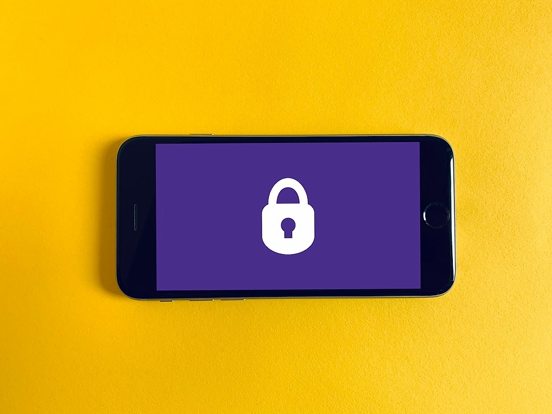 Secure lock icon over a map of Ireland representing local cybersecurity services
